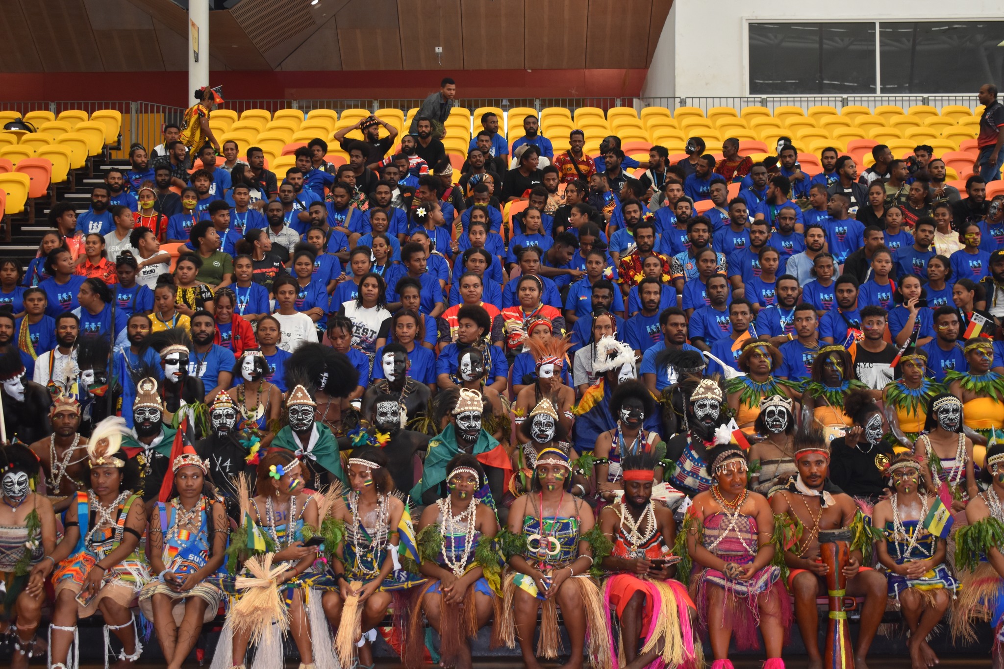 A photo of a group of ITI students.